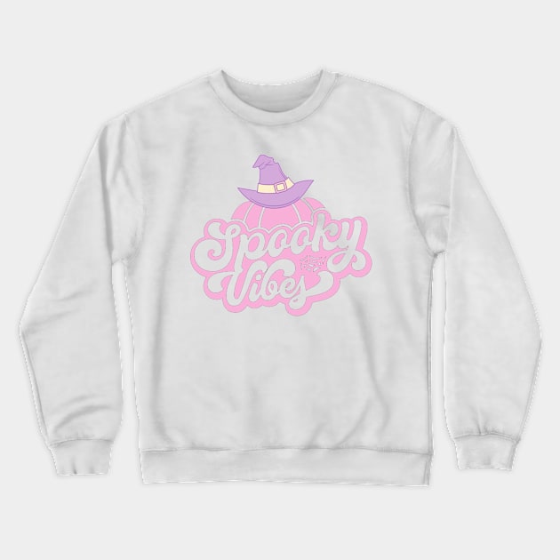 No fears, Just vibes Crewneck Sweatshirt by glumwitch